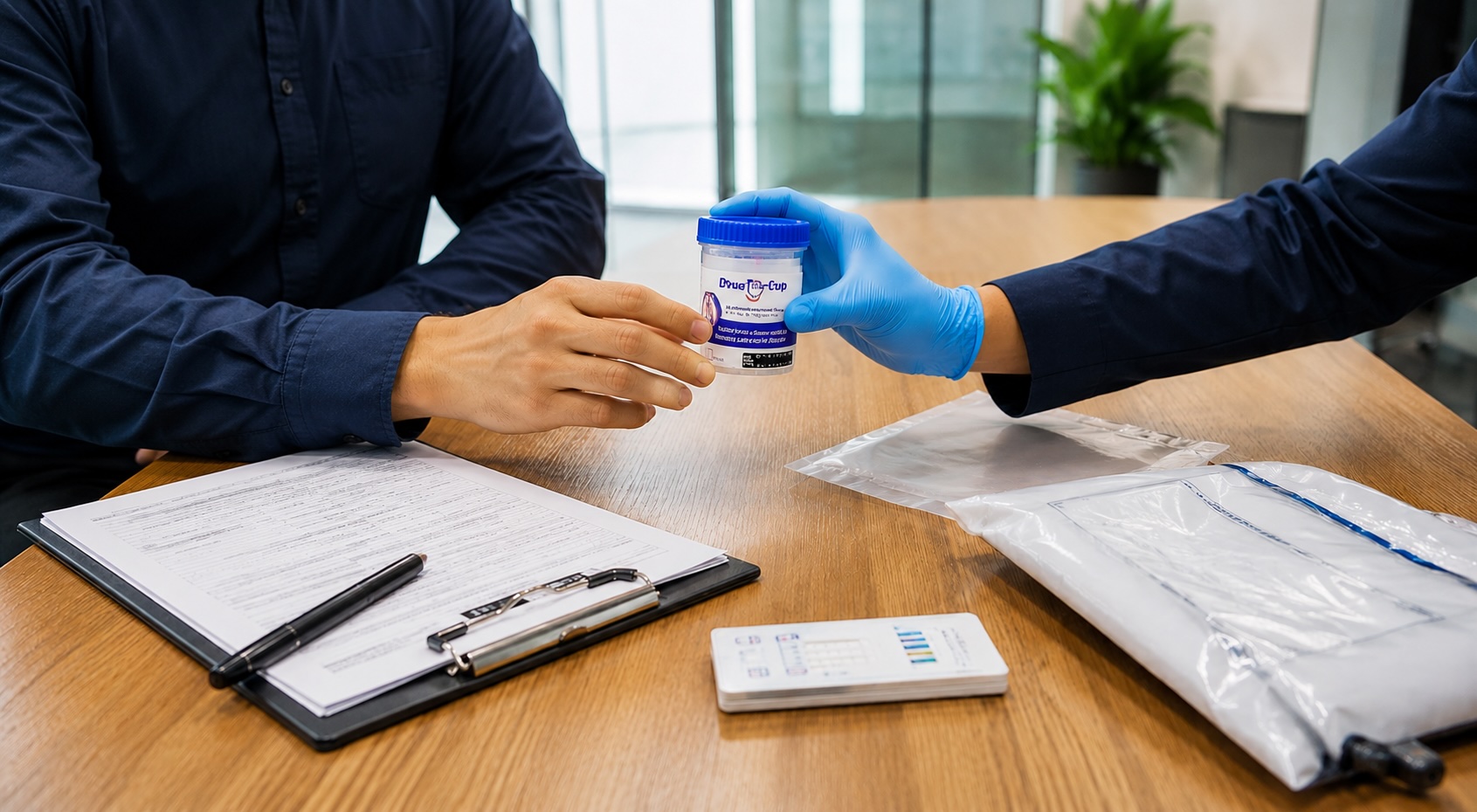Toma de muestras con cadena de custodia — DHM Global