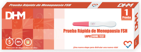 Prueba casera de menopausia con envío a domicilio